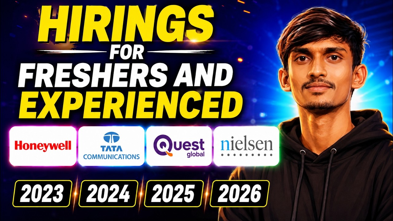 HoneyWell, TATA, Quest Global & Nielsen Hiring Updates 2026 | Hirings for Freshers and Experienced
