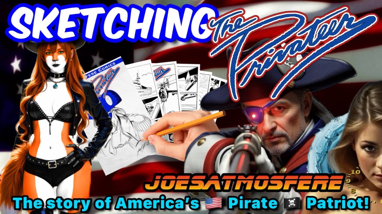 Sketching The Privateer: Amateur Comic Art, Episode 178! Atmosfere Comics Arrives on Kindle!