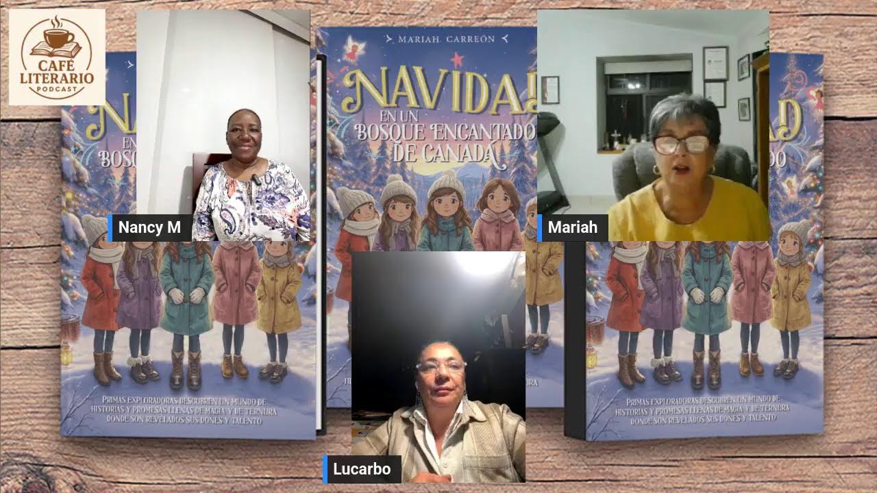 CAFE LITERARIO # 5 ENTREVISTA CON MARIAH CARREON