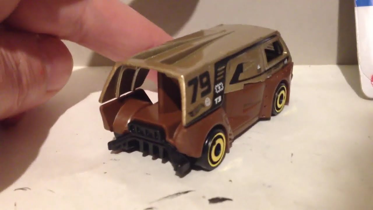 Hot Wheels VW Volkswagen T3 Bus Anokes Custom
