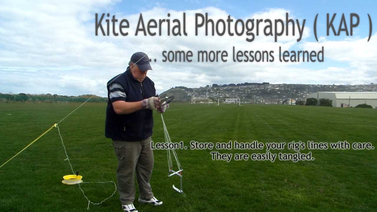 Kite Aerial Photography KAP more lessons learned