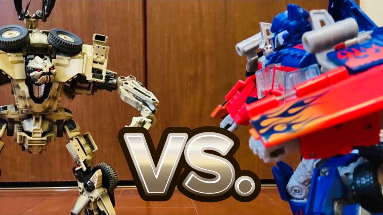 Optimus Prime vs. Bonecrusher(2007) | Stop Motion | Transformers