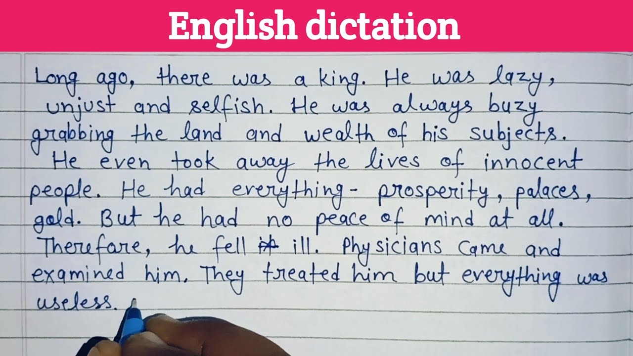 English Dictation | इंग्लिश पढ़ना सीखें Spoken English practice | Hindi words dictation for children
