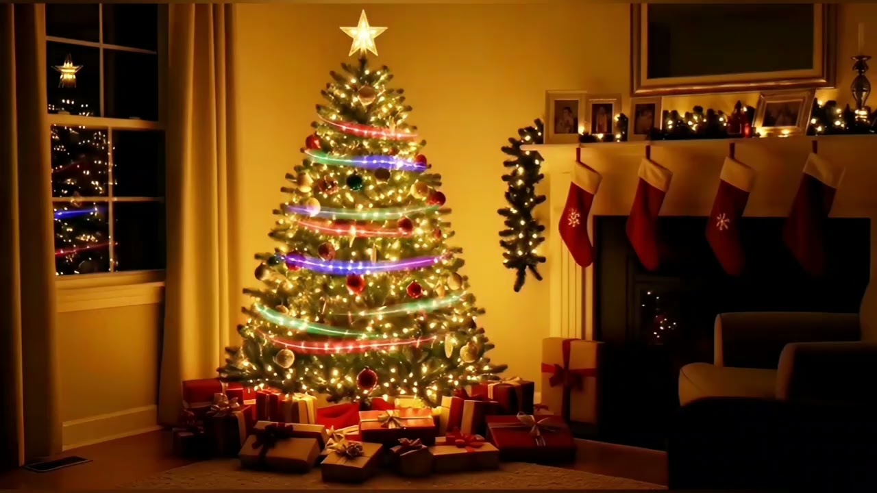 Arbol de Navidad con Sonido de luces (1Hora) - Christmas tree with lights sound