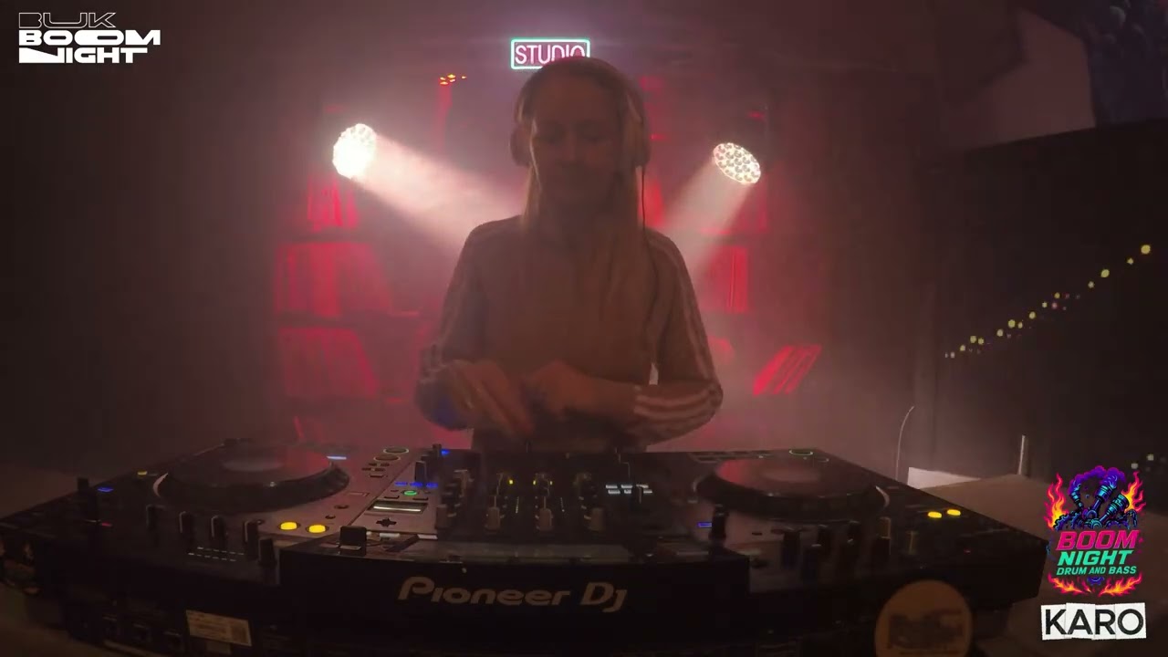 KARO Boomnight DNB residents at UDGS studio