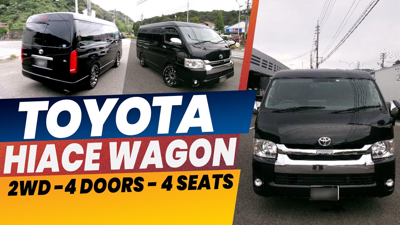 𝗧𝗢𝗬𝗢𝗧𝗔 𝗛𝗜𝗔𝗖𝗘 𝗪𝗔𝗚𝗢𝗡 𝟮𝟬𝟮𝟬/𝟮 | Right PETROL 28,471km AT 2WD 4door 8seats | @shonantradingjapan