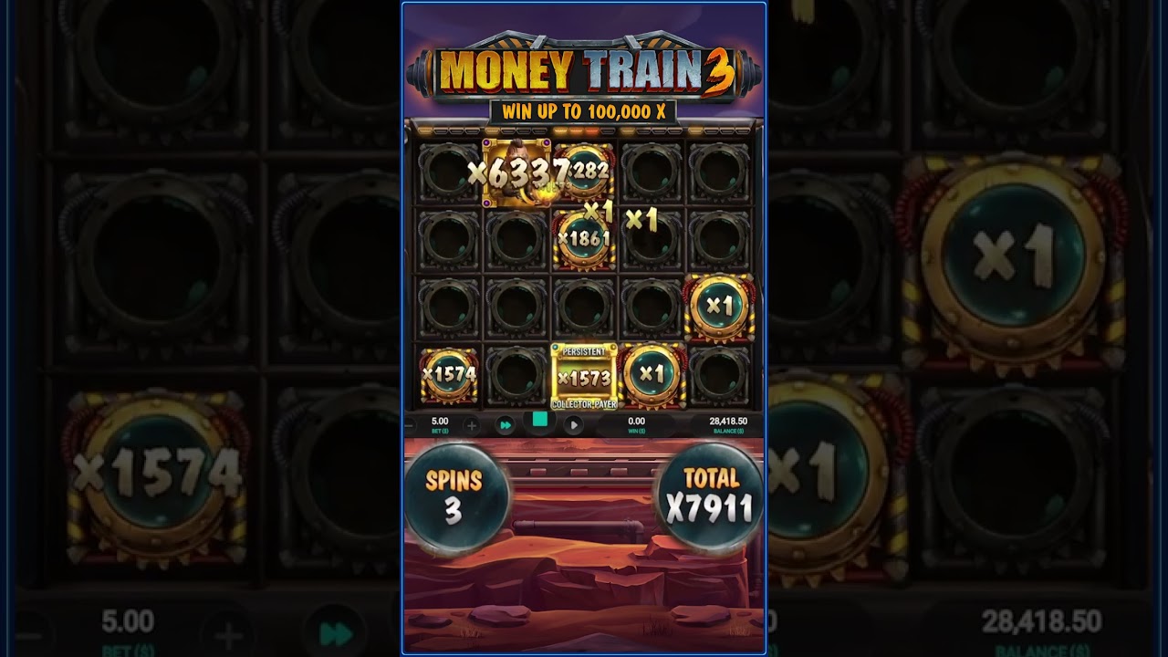 100,000x JACKPOT win on Money Train 3!