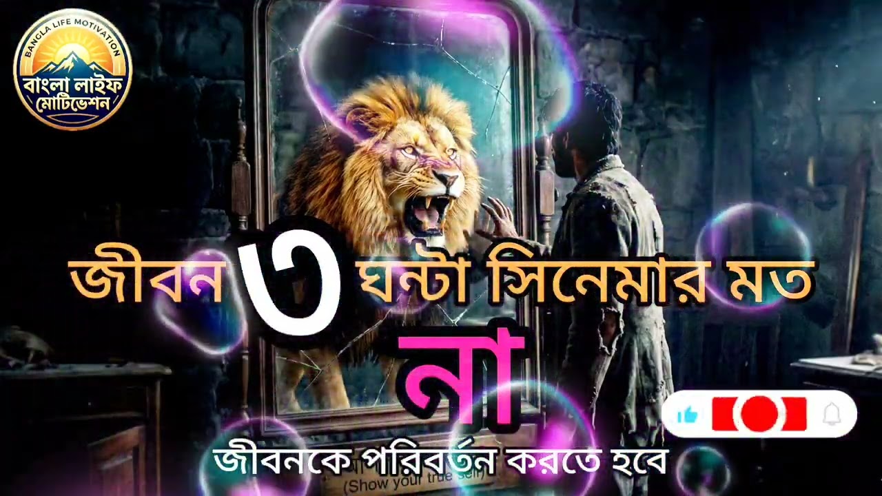 “সিনেমার ওই তিন ঘন্টার জীবন কোনো জীবন না।”ওটা সাজানো গল্প, কাটা দৃশ্য, বানানো সুখ।