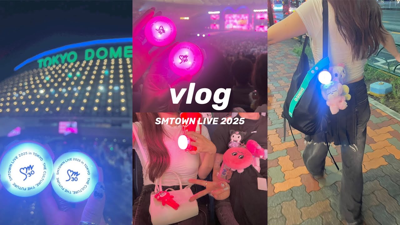 【LIVE VLOG】SMTOWN LIVE 2025に行った1日の記録🩷