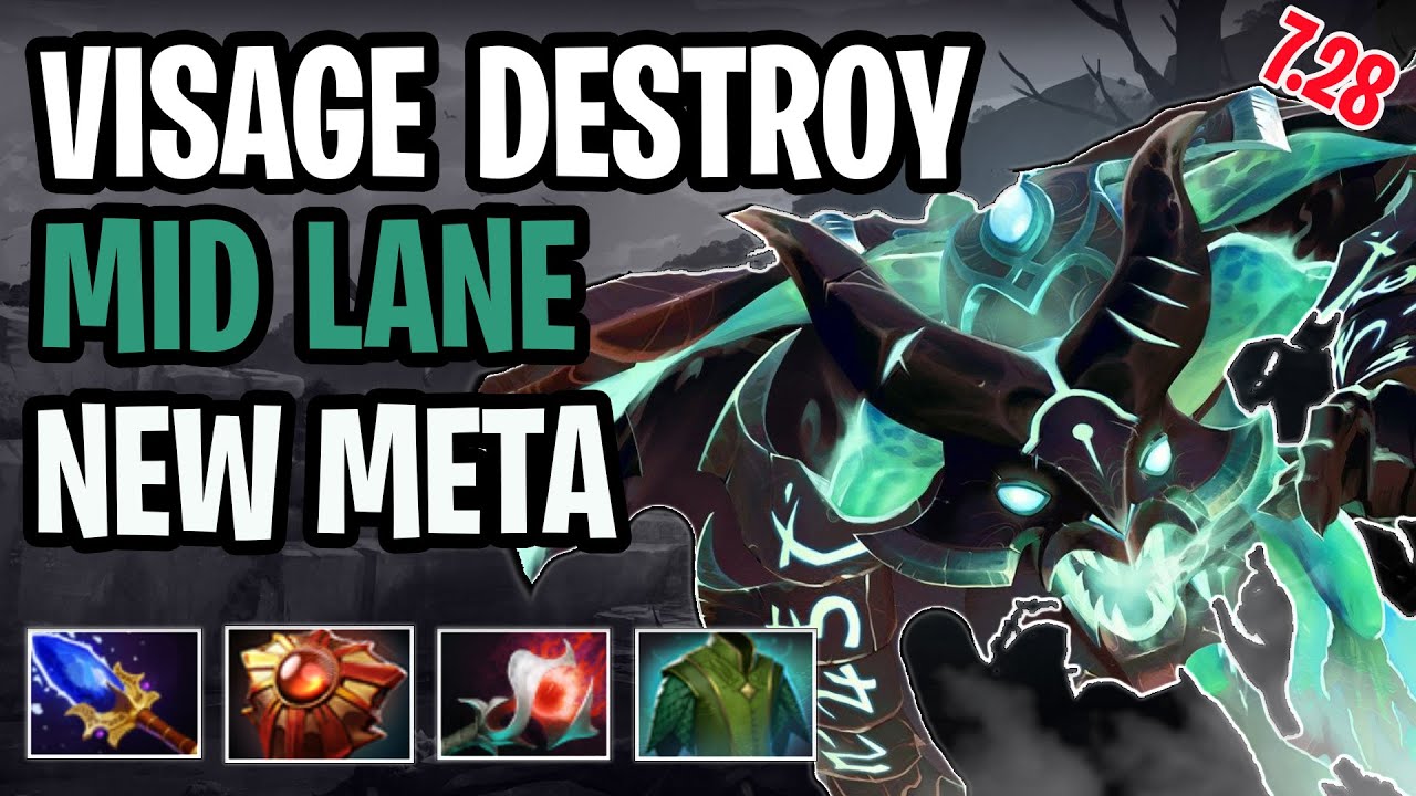SAVAGE VISAGE 7.28 - OFFICIAL MID HERO - TOP IMMORTAL DOTA 2