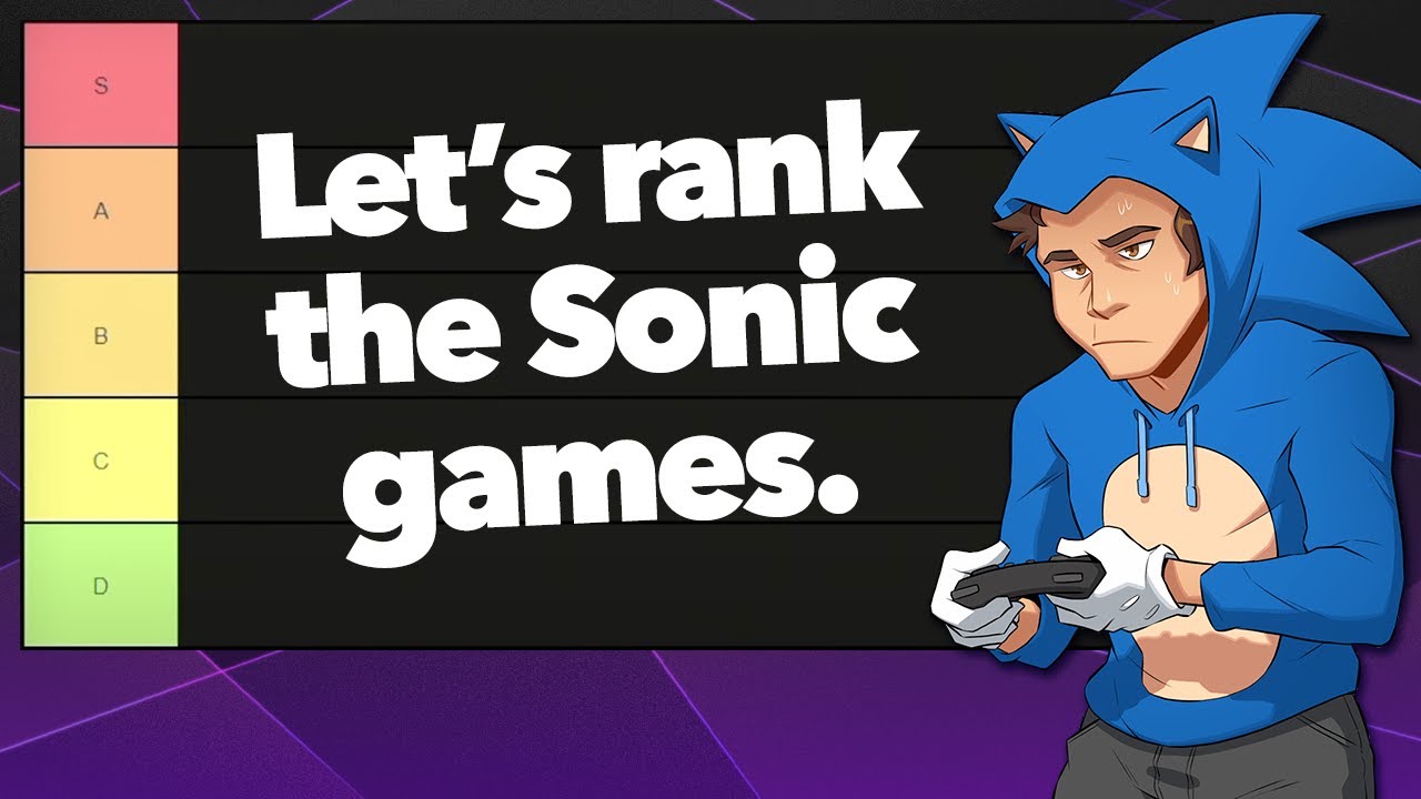 I will now rank the Sonic games.