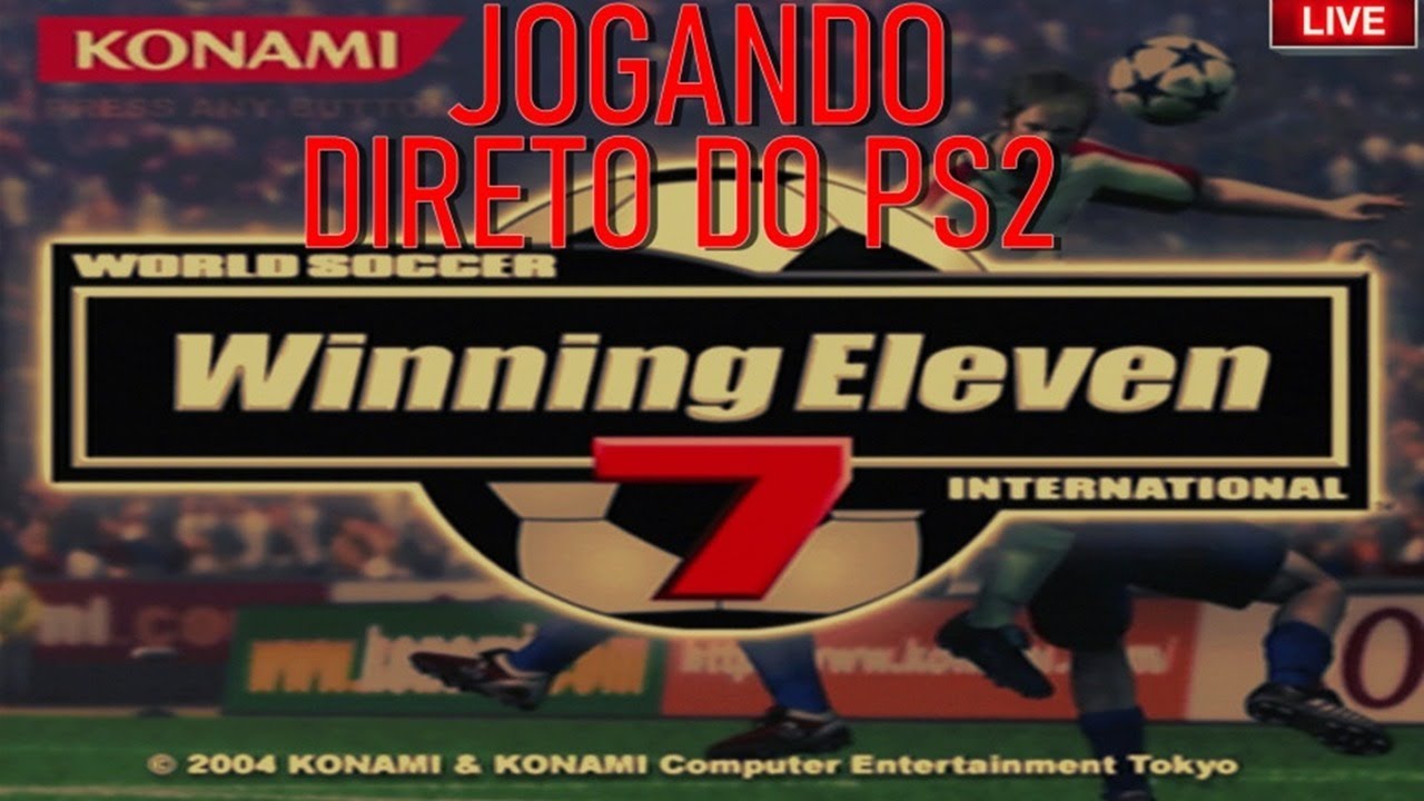 Winning Eleven 7 // JOGANDO DIRETO DO PS2