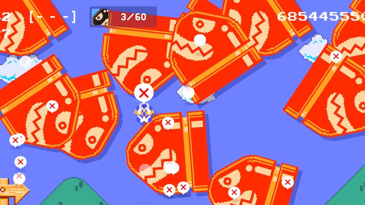 20000+ Expert Endless Clears 🔥 Super Mario Maker 2 #155