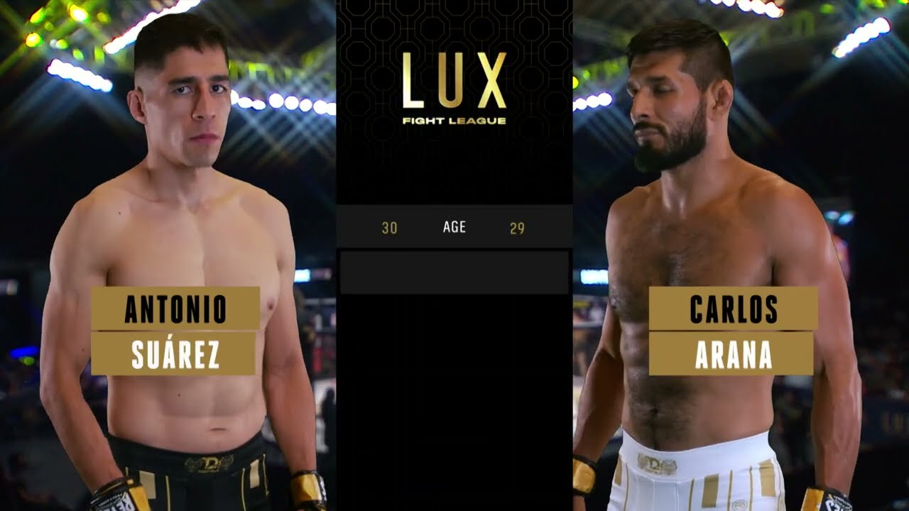 Antonio "Thunder" Suarez vs Carlos "Goku" Arana 1