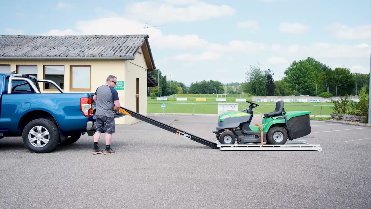 Cargo Loader Deck for motorcycle ramp