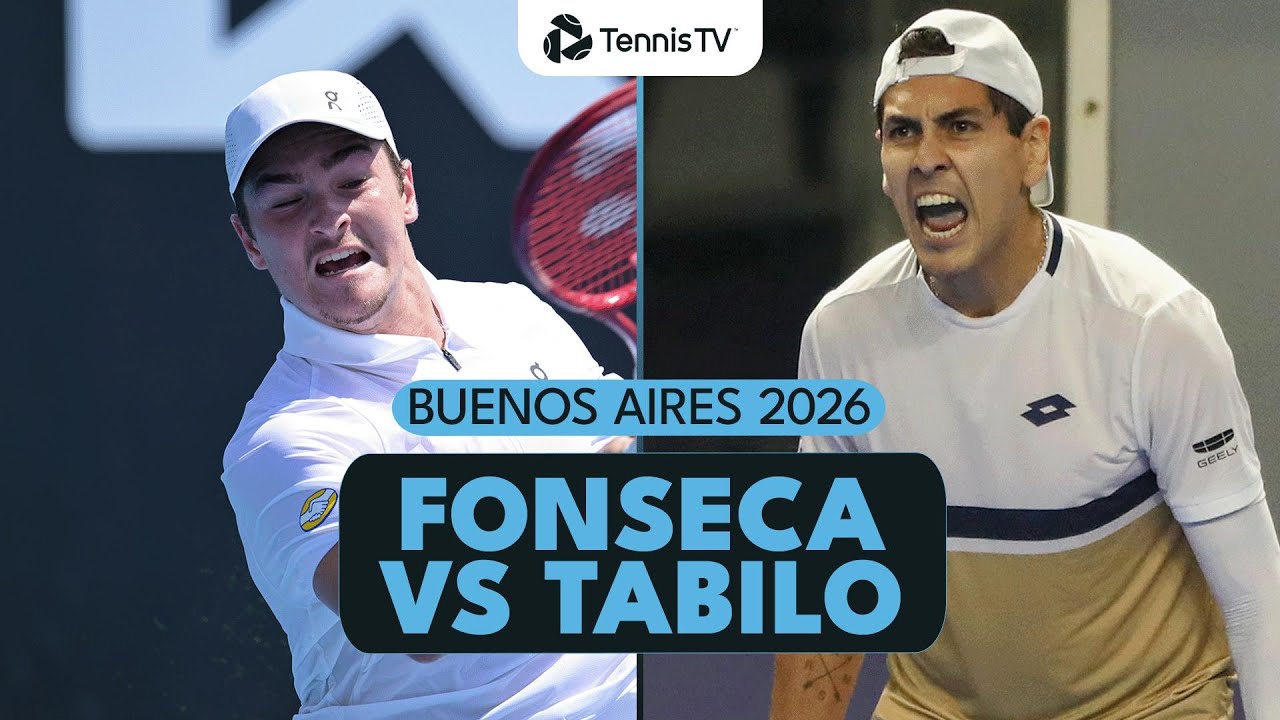 Joao Fonseca vs Alejandro Tabilo THRILLING Encounter 🔥 2026 Buenos Aires Round 2 Highlights