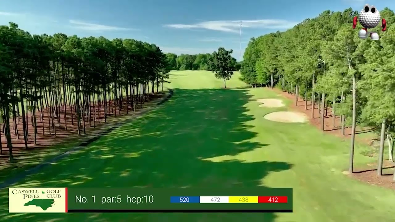 Caswell Pines Golf Club NC Hole 1 – A Scenic Start to a Memorable Round