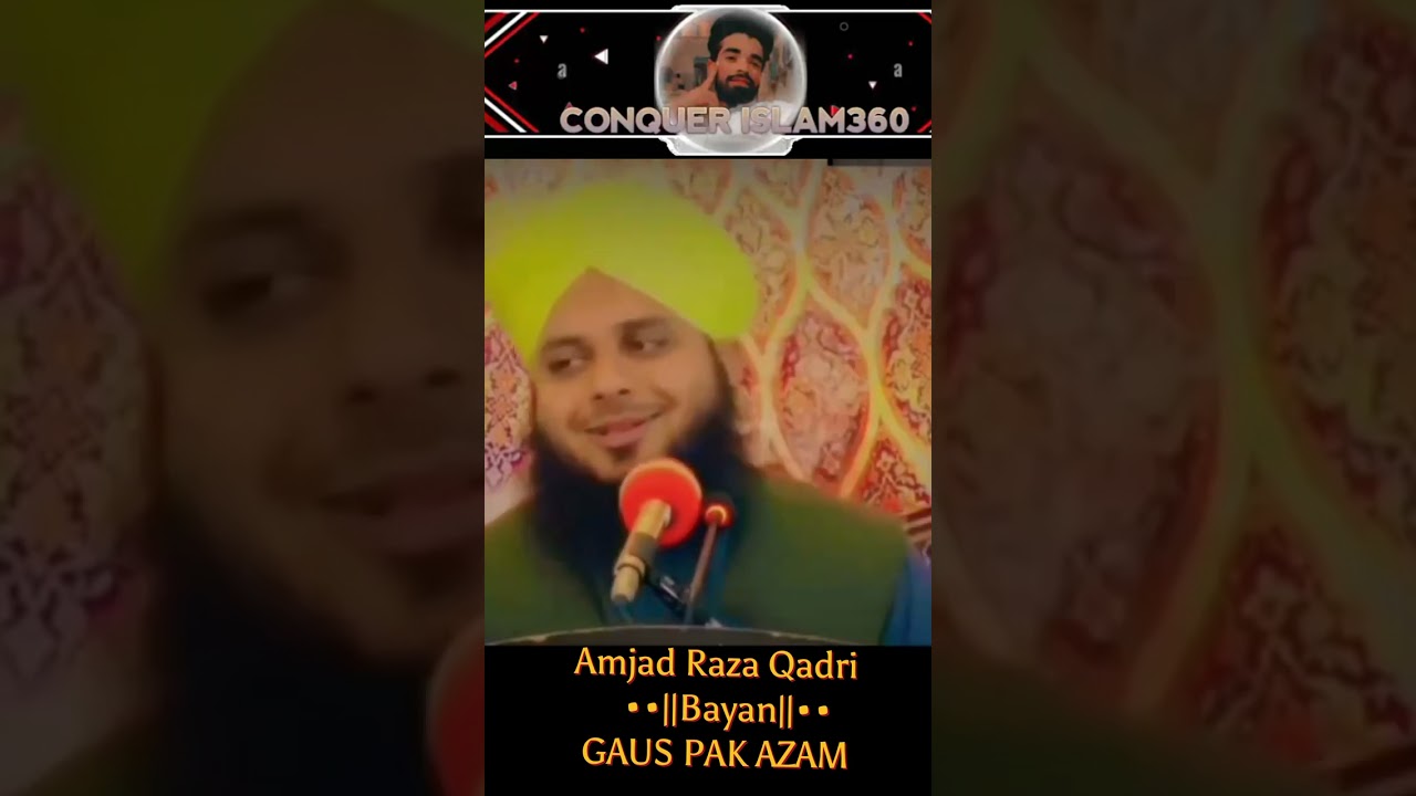 Murda ko zinda gaus pak ka bayan suny (amjad raza Qadri)