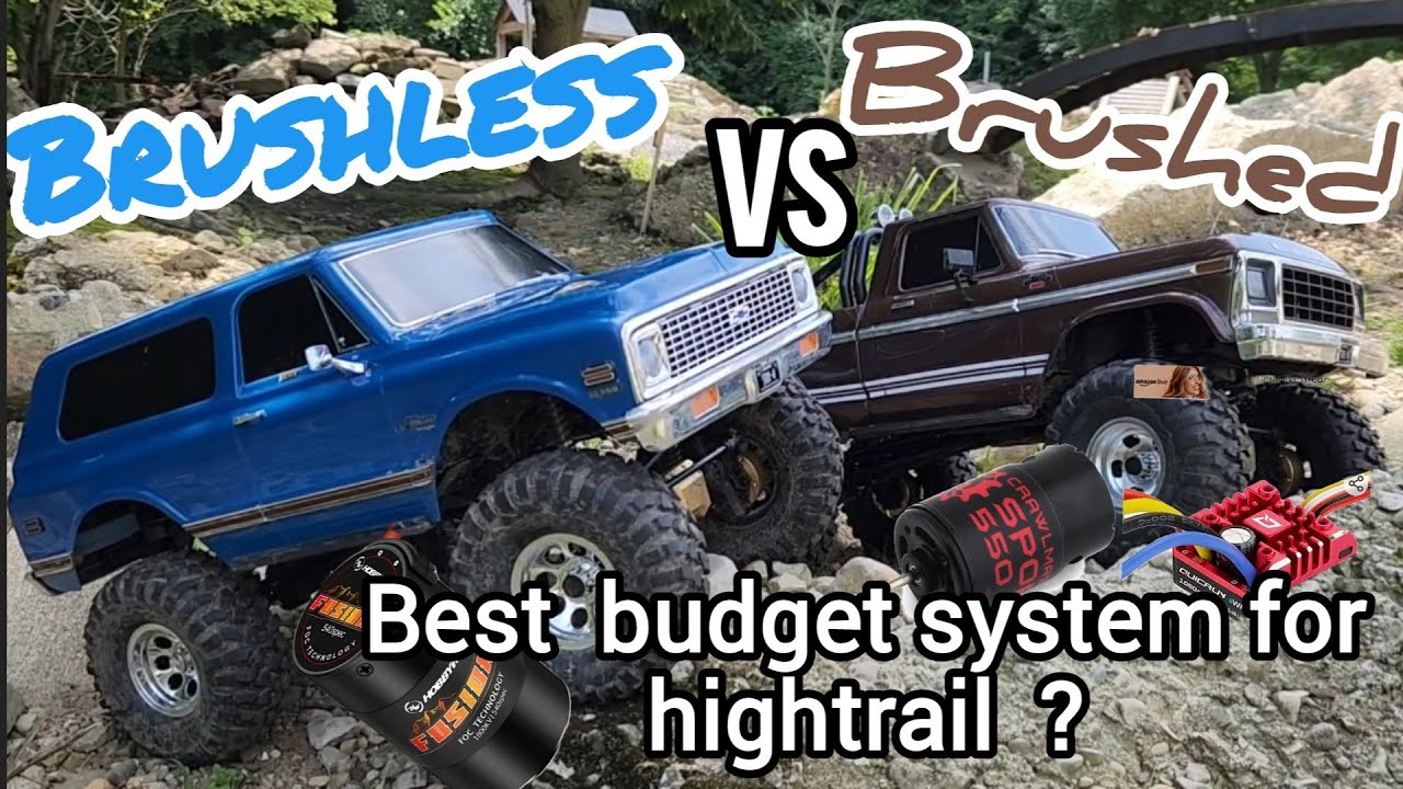 Best budget motor for trx4 hightrail? Hobbywing fusion se vs. 1080/holmes crawmster 8T showdown!!