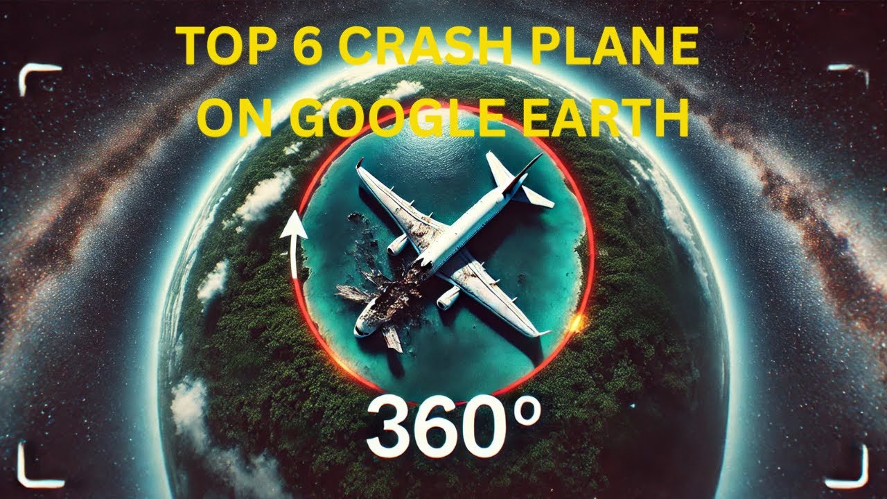 Found 5 STRANGE planes captured on Google Earth! #vr360 #360video
