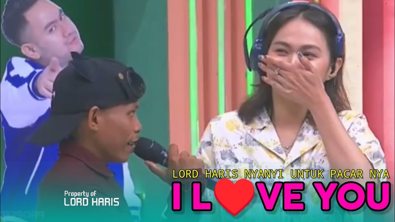 LORD HARIS nyayi untuk pacarnya di depan artis