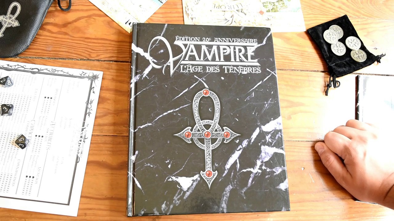 Chronique jdr Vampire age des ténèbres 20 ans