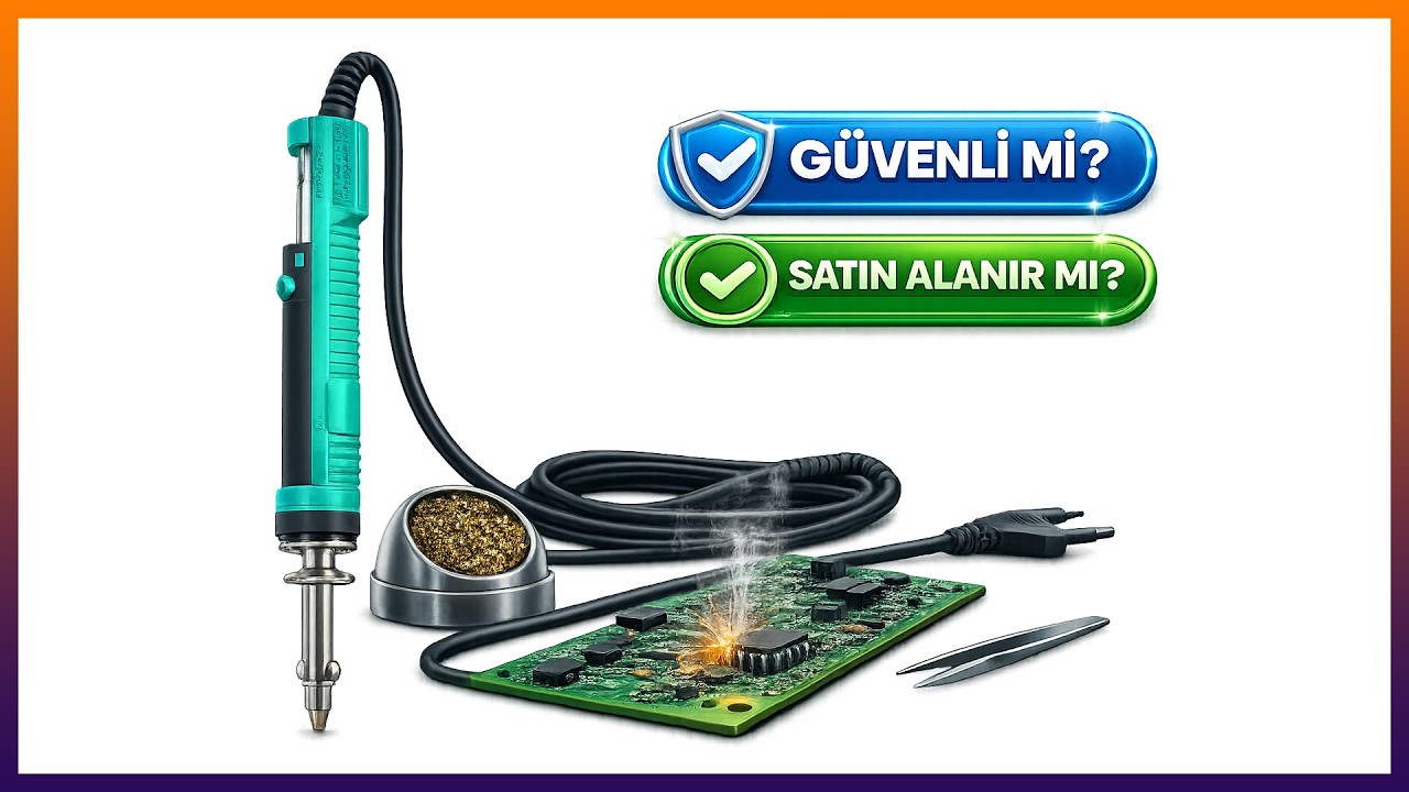 Hangi Elektrikli Lehim Sökme Pompasını Almalıyım | 929D-V Serisi  | Sökme Temizliğini Yapma