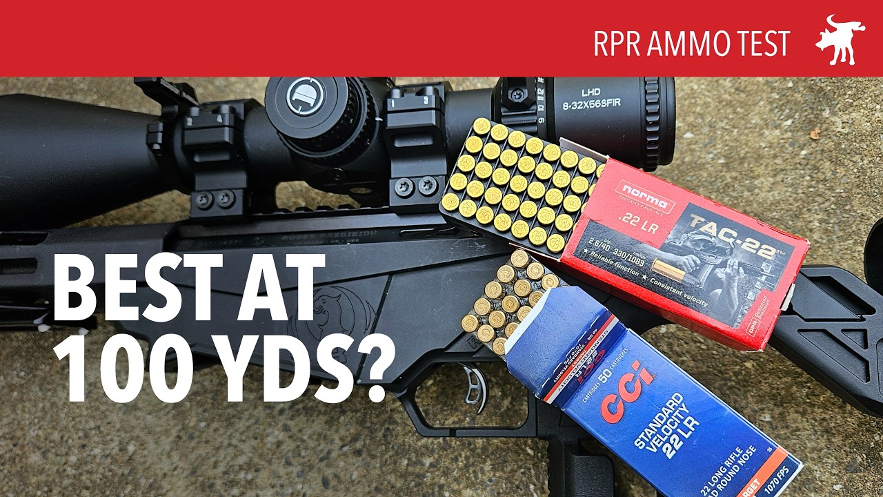 Tac-22 против стандарта CCI — тест боеприпасов Ruger RPR