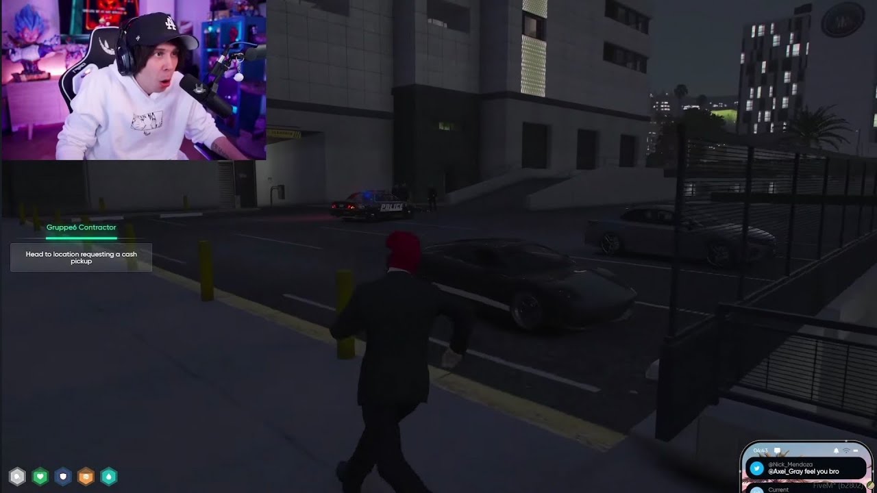 Rubius Juega GTA V Roleplay NOPIXEL 4.0 (parte 7)