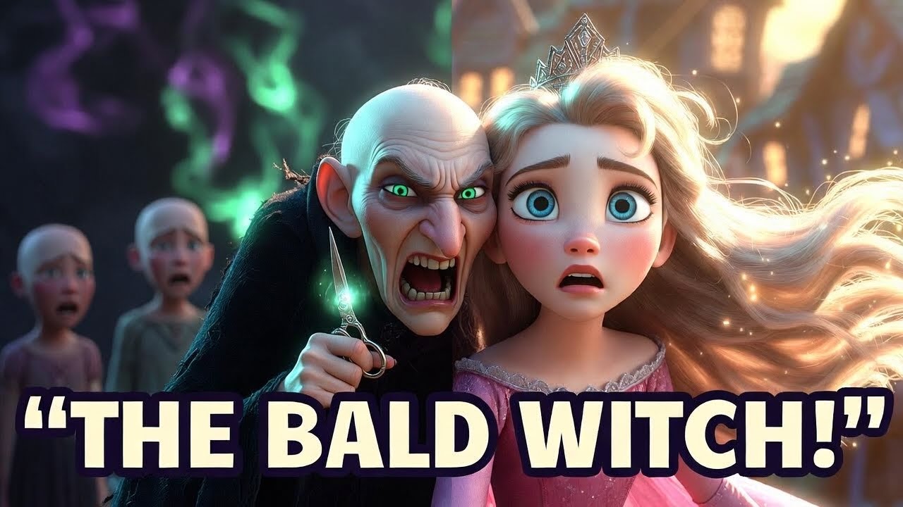 The Bald Witch vs Princess Alina 👑 | Magical Moral Story