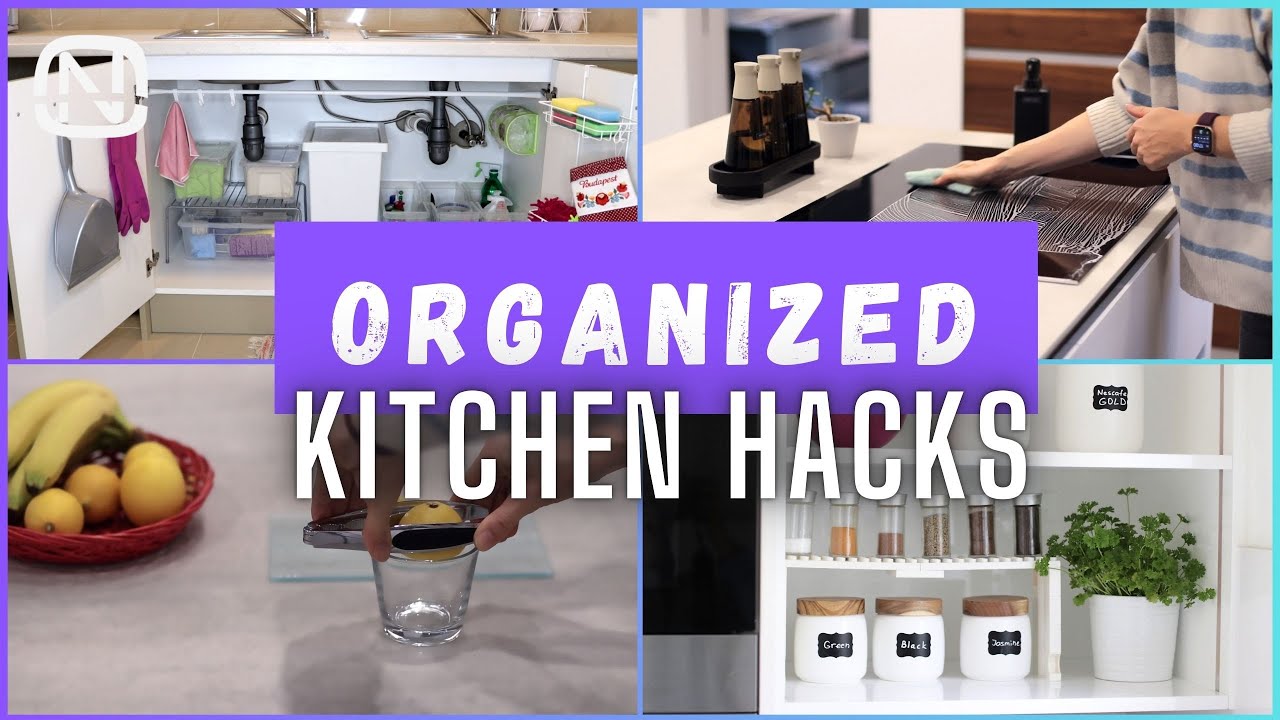 12 Quick & Easy KITCHEN HACKS for a Smarter Home