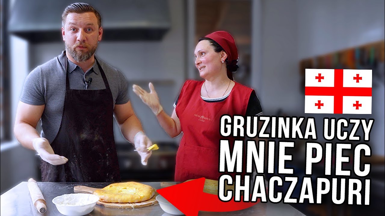 Chaczapuri imeruli? Gruzińska kucharka uczy mnie je piec! Degustacja z białym winem!