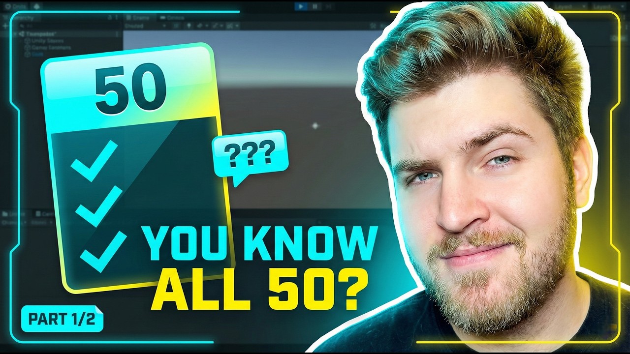 You Don't Know These 50 Unity 6 Tricks That Save HOURS (Part 1)