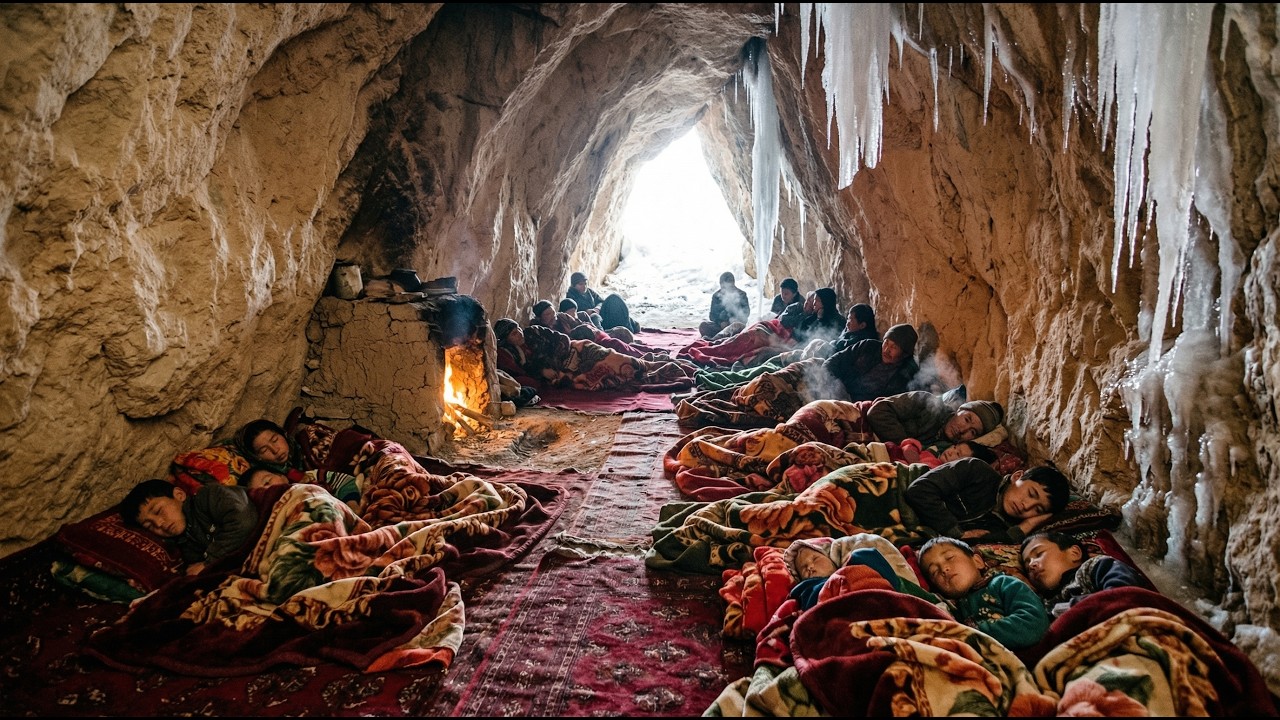 Frozen Nights in a Cave: Afghan Hazara Family of 25 Survives the World's Harshest Mountain Winter