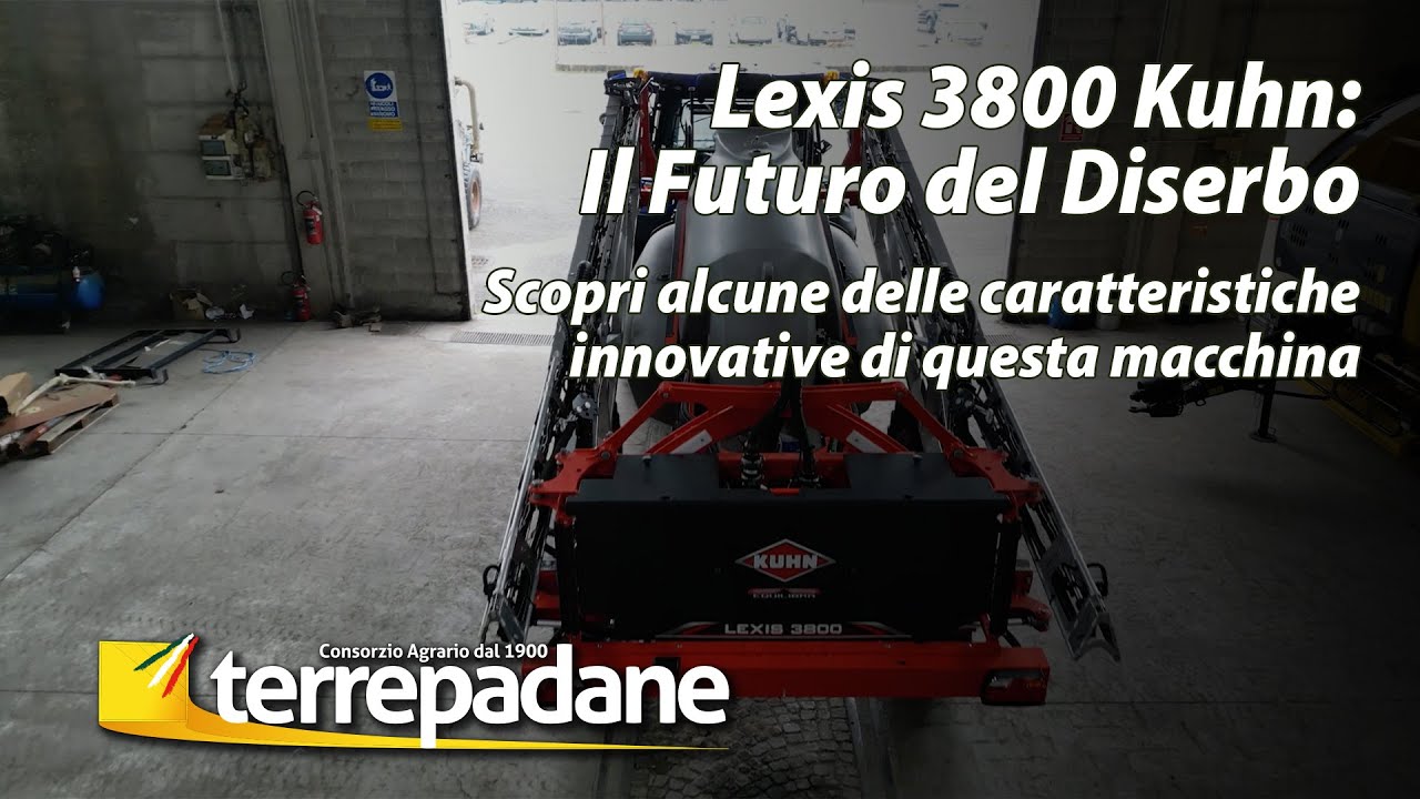 LEXIS 3800 di Kuhn: innovazione nel diserbo