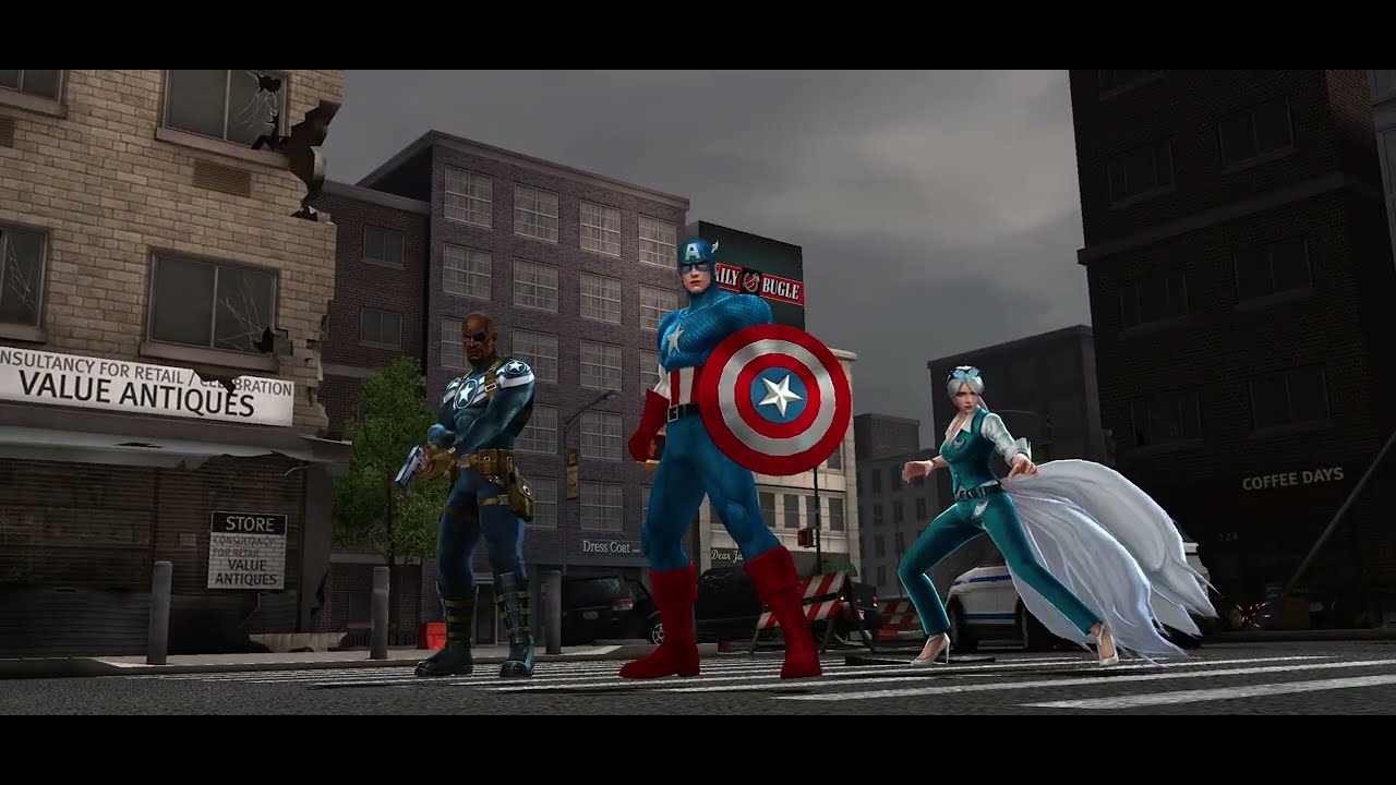 Marvel Future Fight - Dimension Rift - God of Deception #6 (Highest Difficulty) - Captain America