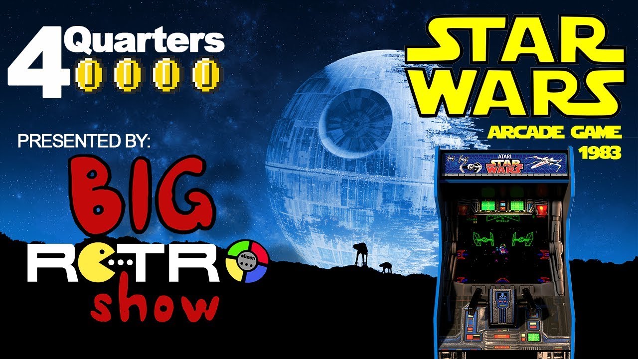 Let's Play the Atari Star Wars Arcade Game from 1983 | 4 Quarters