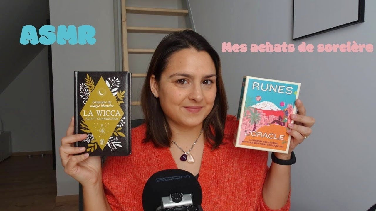 Cocoon ASMR FR 🔮 Mes achats de sorcière (Flip Through / page turning)
