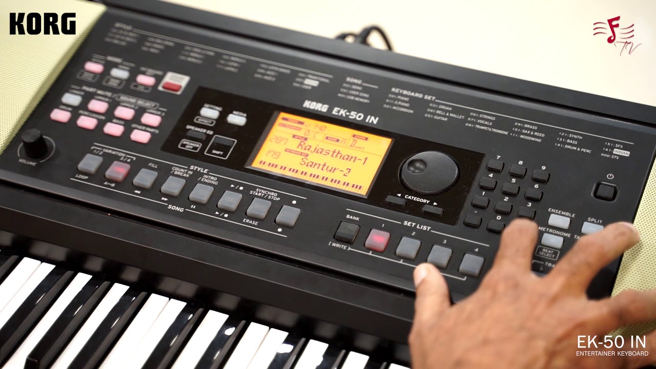 Korg EK50 IN - Indian Sound