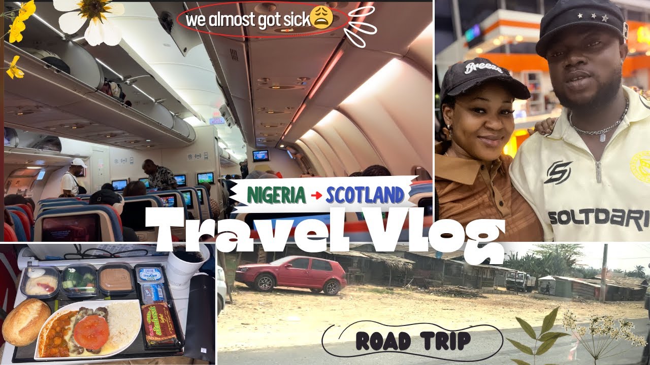 Lagos Nigeria for Scotland Travel Vlog | Road Trip, Lagos Chaos, Istanbul Layover & Huge Surprise