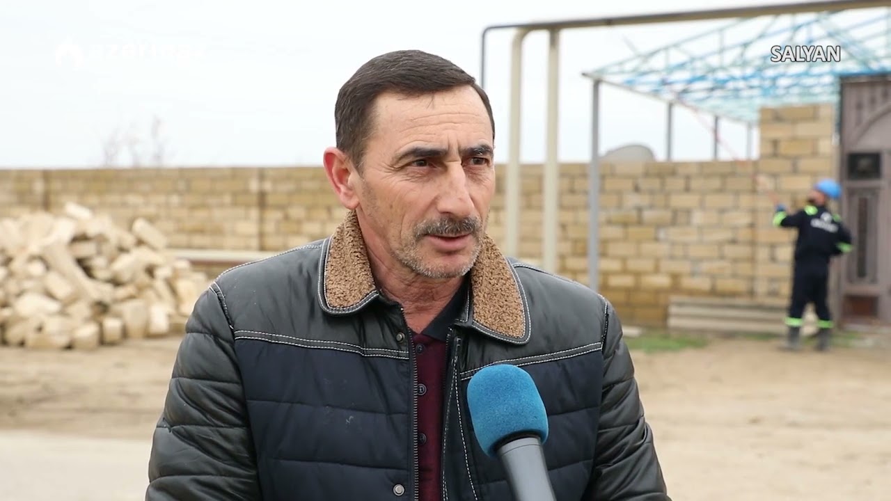 Salyan rayonunun Xıdırlı kəndinin qazlaşdırılması başa çatır.
