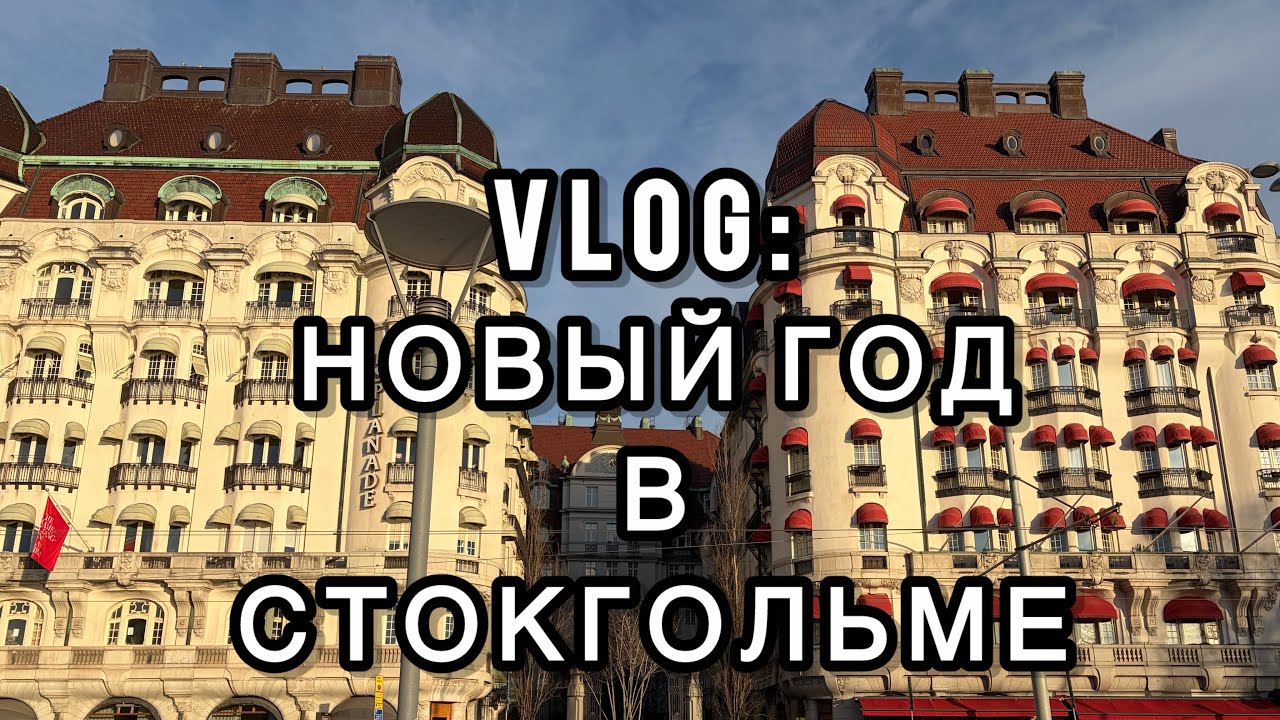 Новогодний Стокгольм: Обошли 5 музеев, ели сморреброды и много гуляли | Мой первый влог🎄