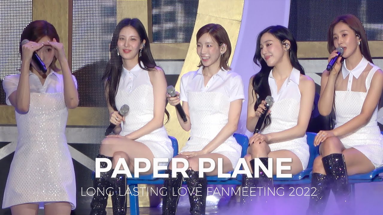 소녀시대 Paper Plane 종이비행기 4K 직캠 (Taeyeon Focus)ㅣ Long Lasting Love Fanmeeting 220903