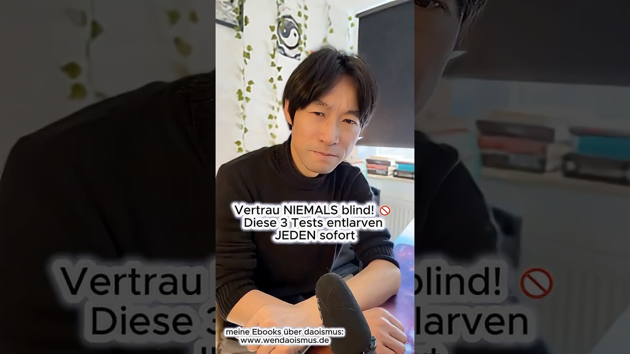 Vertrau niemals blind, diese 3 Tests entlarven jeden sofort