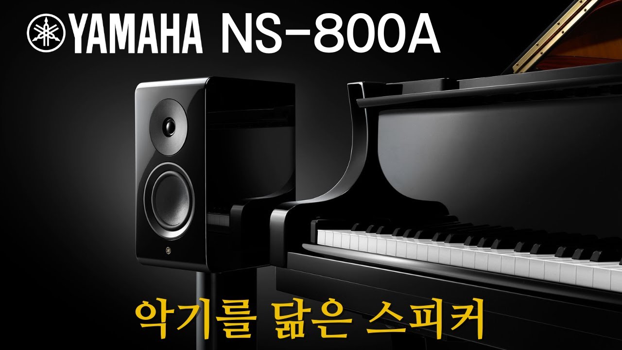 야마하의 본격 하이엔드 북쉘프 스피커 YAMAHA NS-800A 리뷰 및 청음영상
