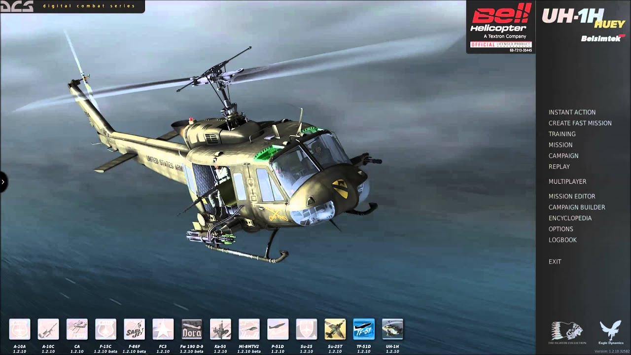 DCS Huey Menu song