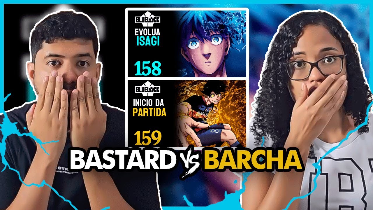 REACT | BLUE LOCK - CAPÍTULO 158 E 159 | DUBLADO - Crow | Caçadores React