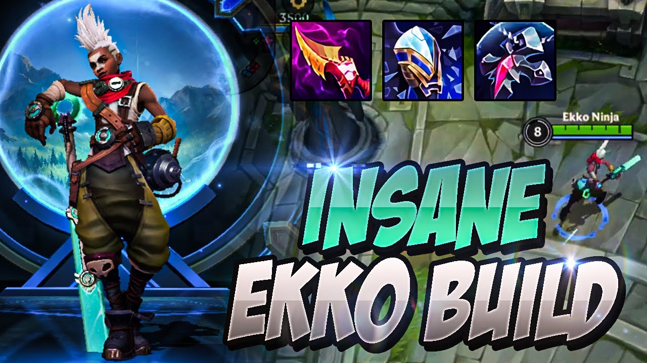 New INSANE Ekko Build For LOW ELO! Wild Rift