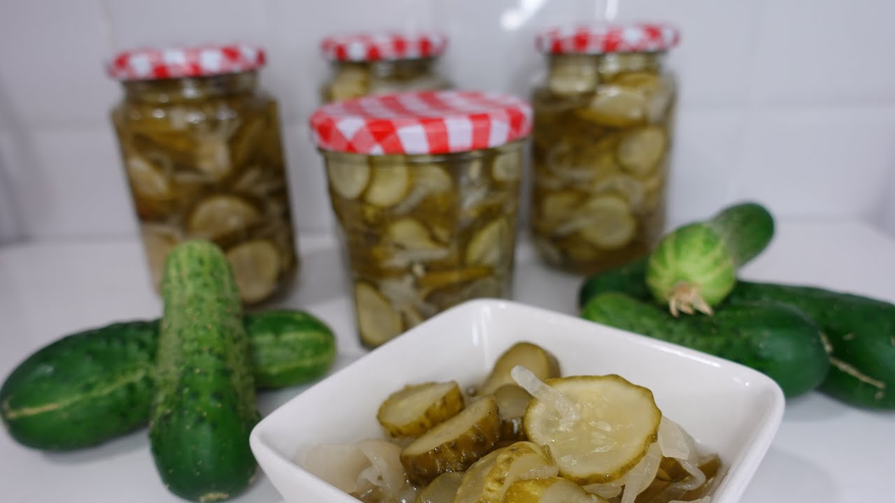 🥒 Castraveți Dulci-Acrișori în Suc Propriu 🥒 [ pentru sendvișuri sau burgeri ]