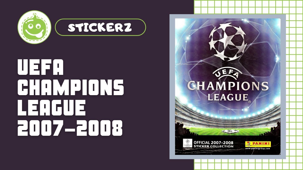 Álbum de figurinhas - UEFA Champions League 2007-2008